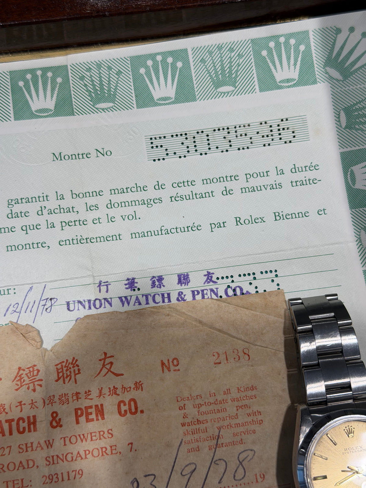 Rolex Oyster Precision 6694
