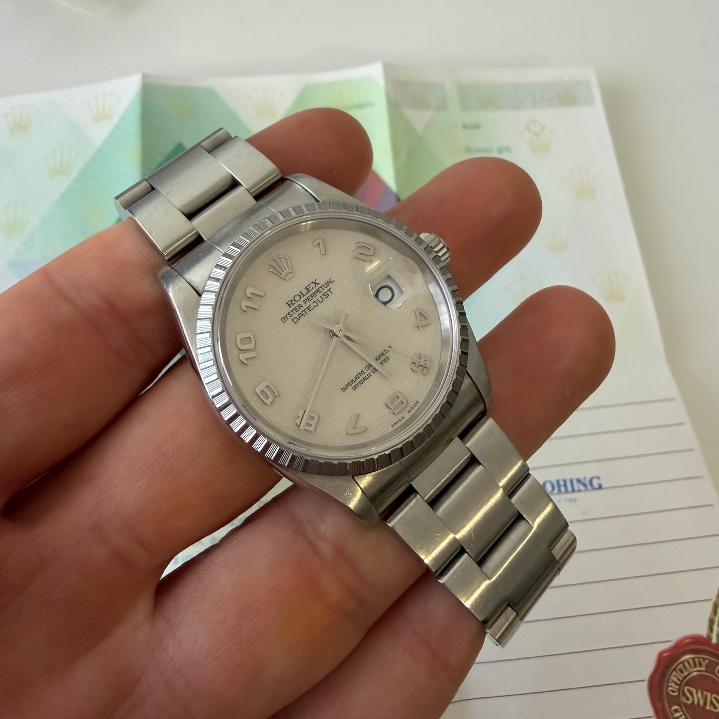 Rolex datejust 16220