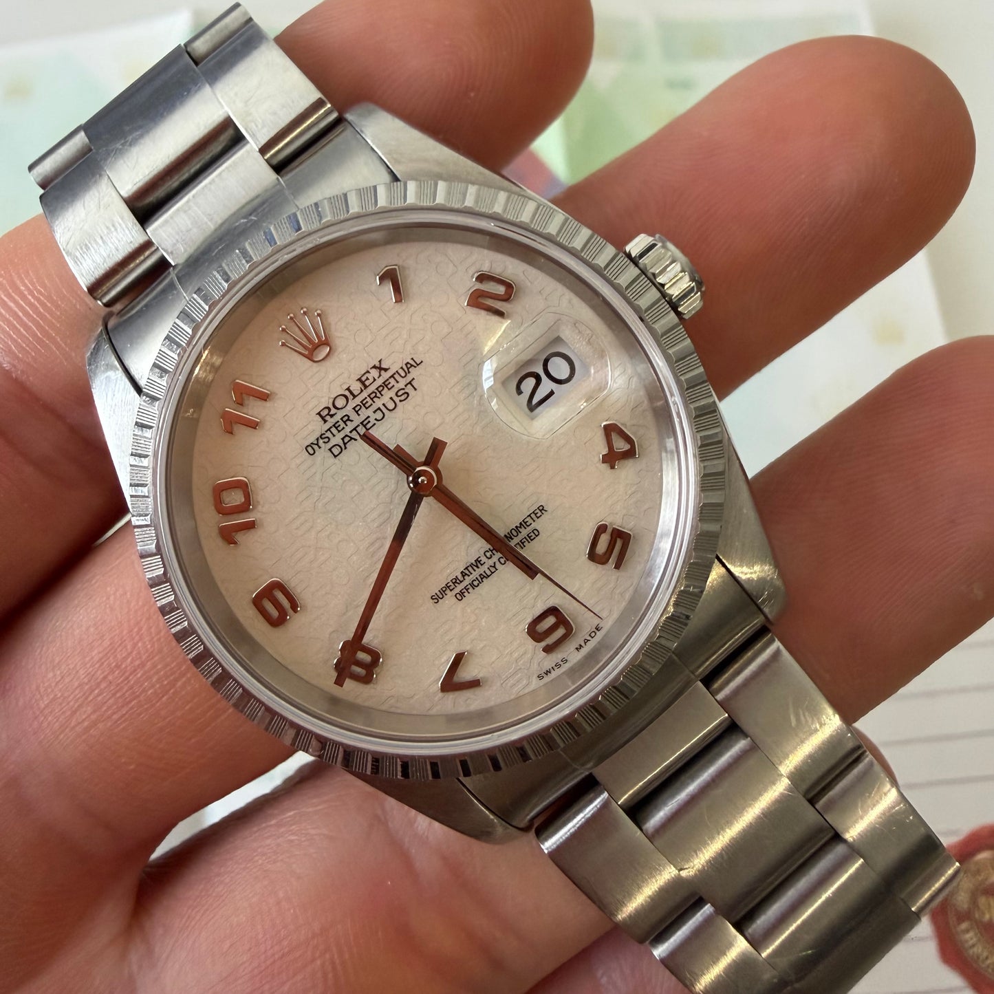 Rolex datejust 16220