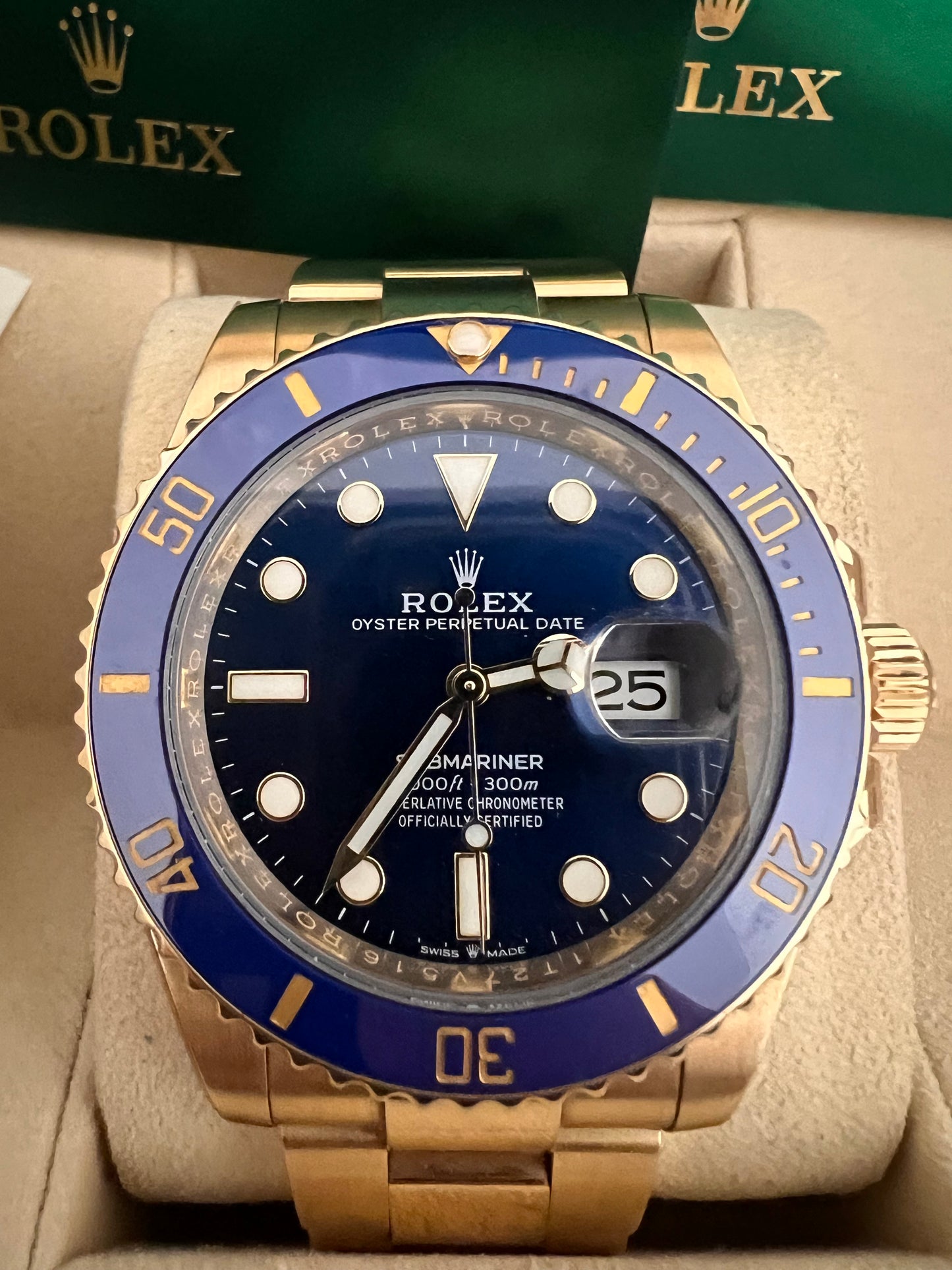 Rolex submariner 126618Lb 2021