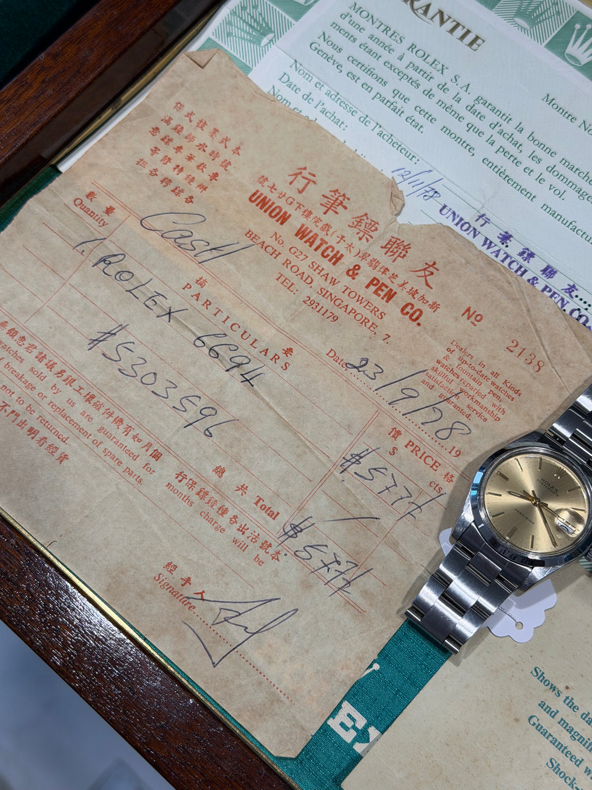 Rolex Oyster Precision 6694