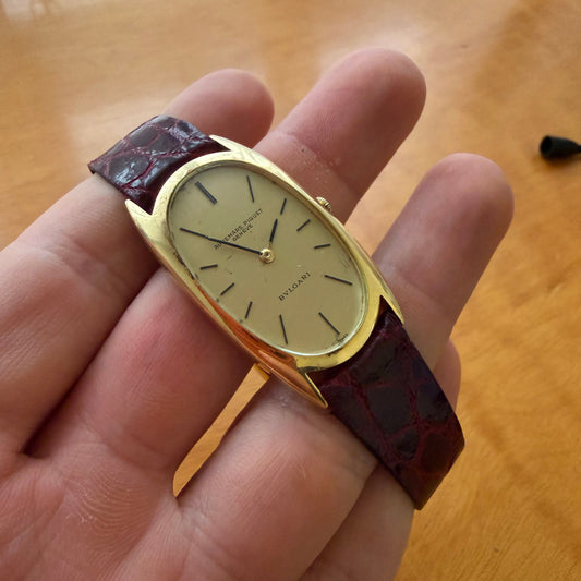 Audemars Piguet ovale allonge Bvlgari related