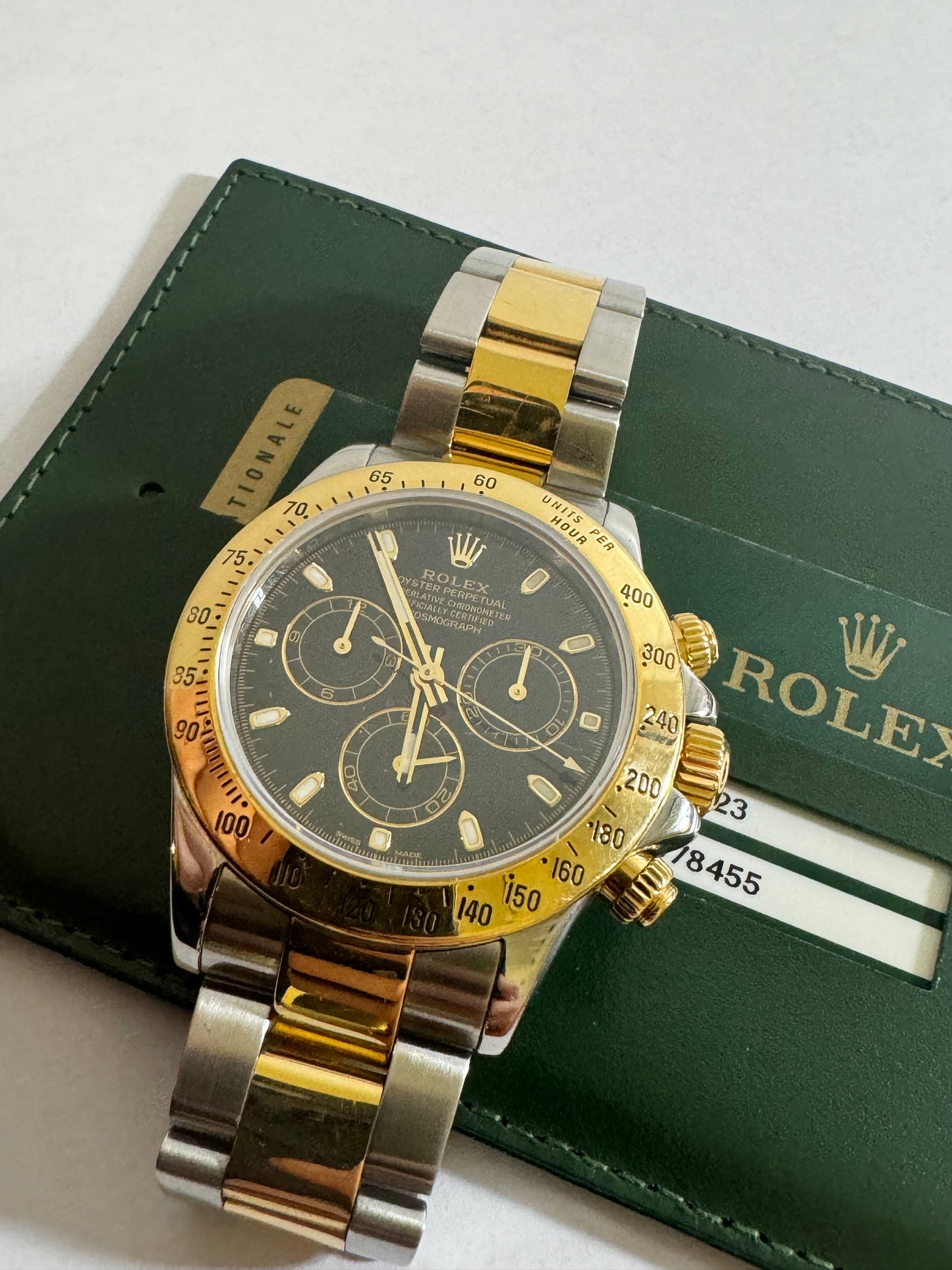 Rolex Daytona 116523 m series short clasp