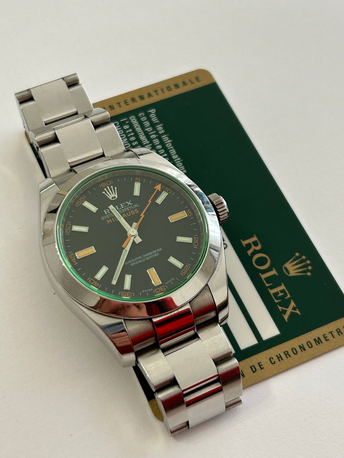 Rolex Milgauss 116400GV