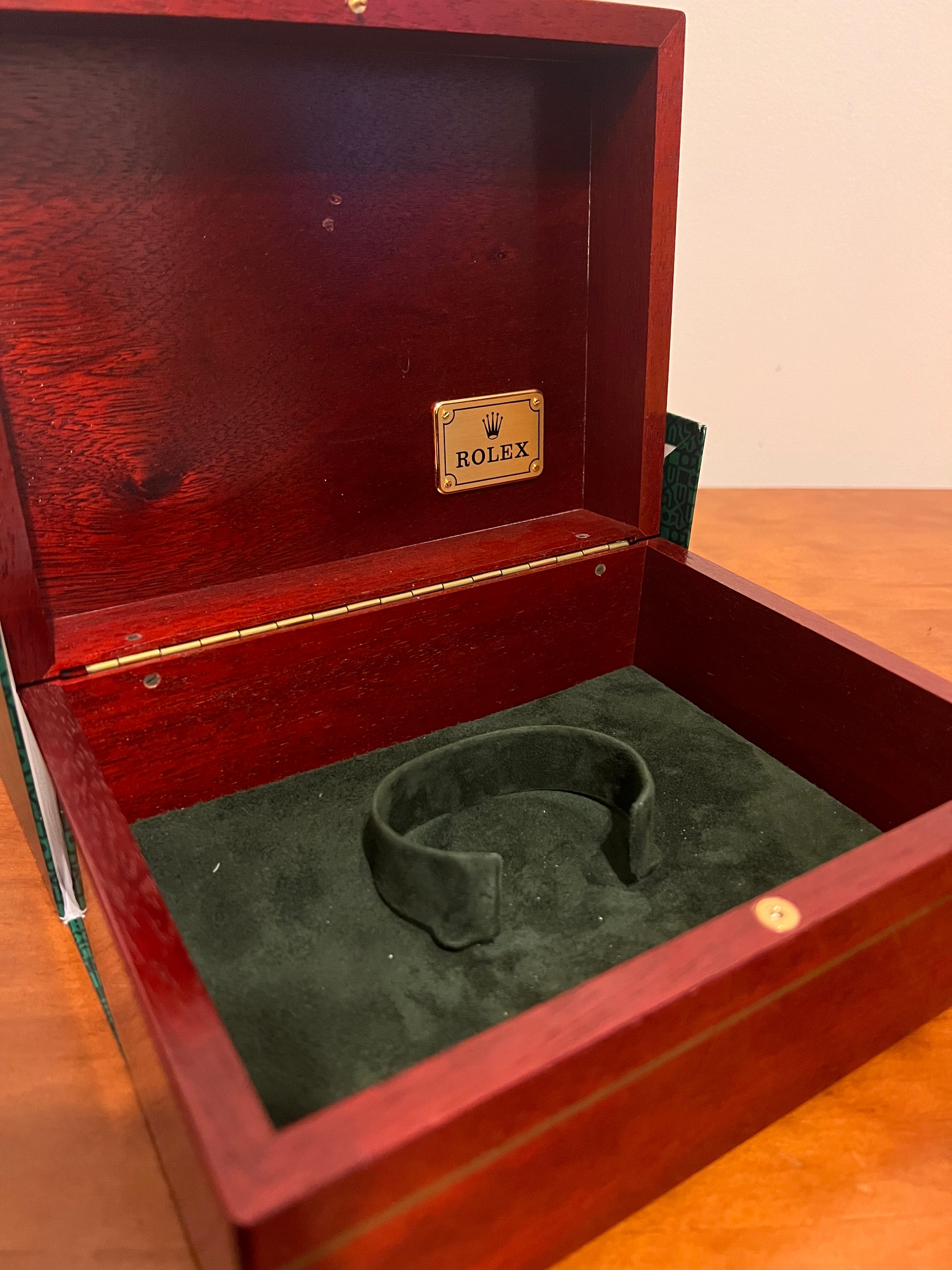 Rolex Box 81 00 09 Daytona Box Wood Extratime Rolex Box 81 00 09 Daytona Box Wood Extratime