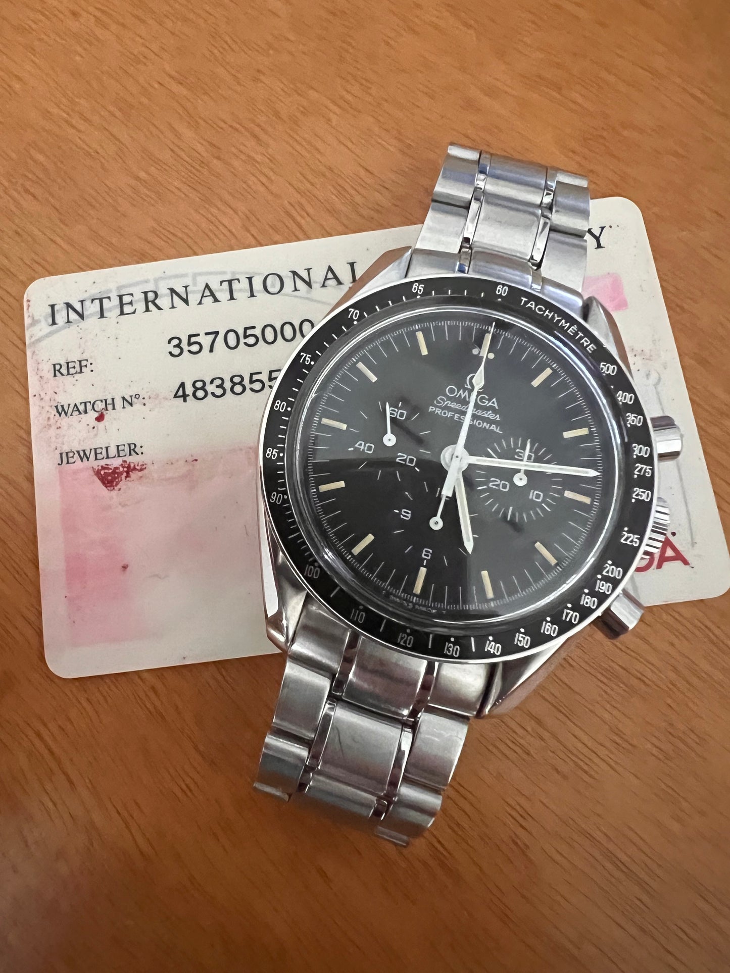 Omega speedmaster 3570500 professionale