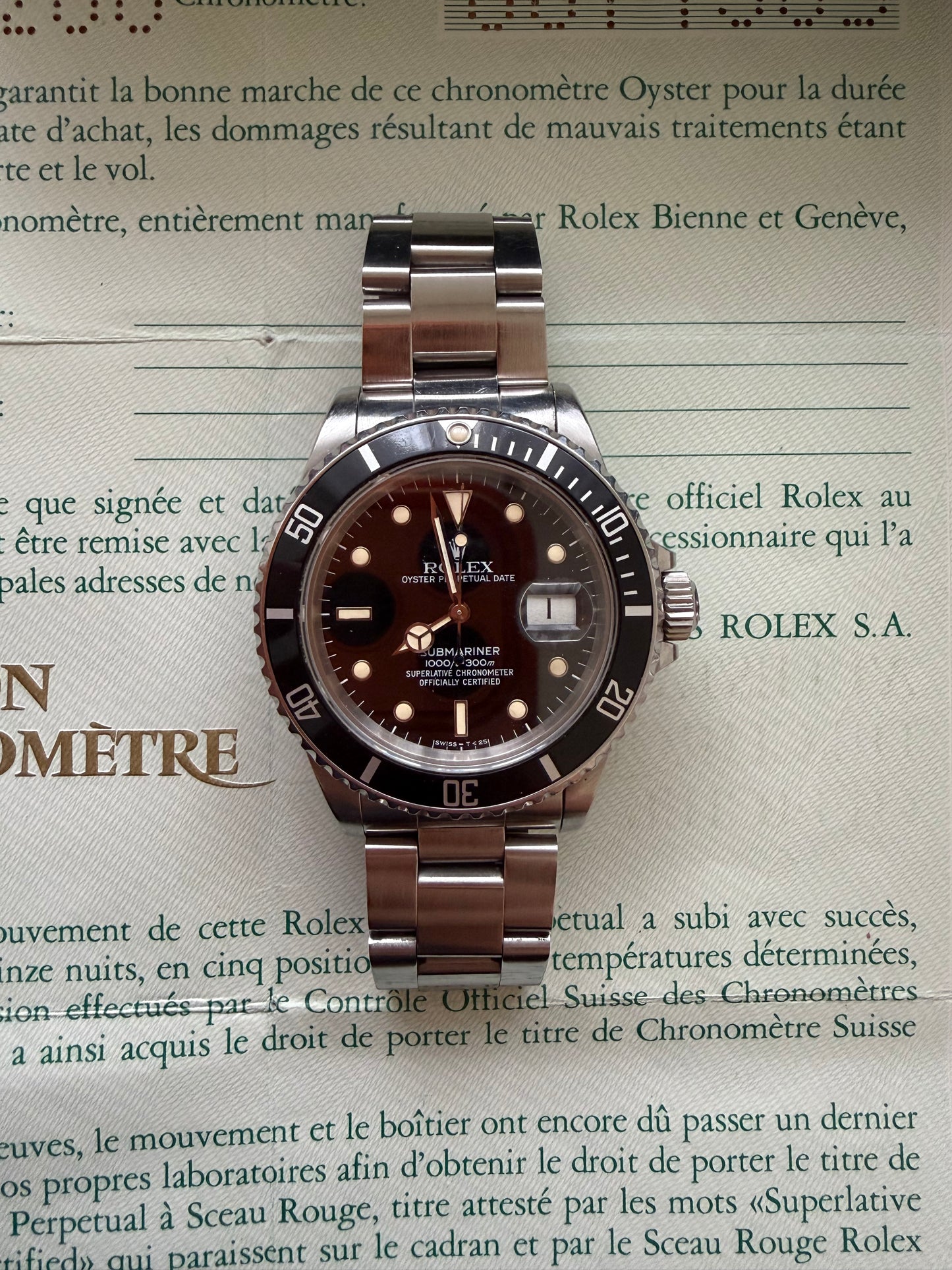 Rolex Submariner 16800