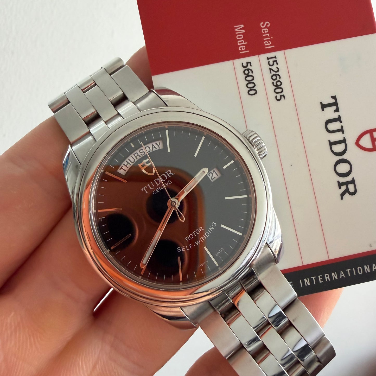 Tudor 56000 day date