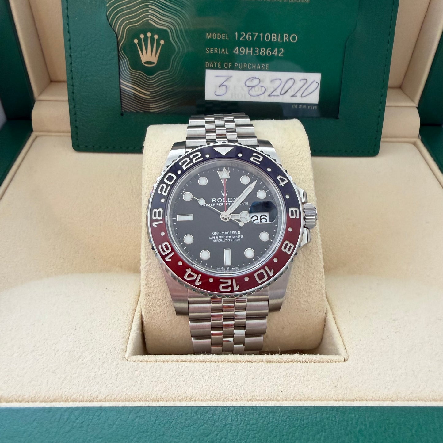 Rolex PEPSI 126710blro