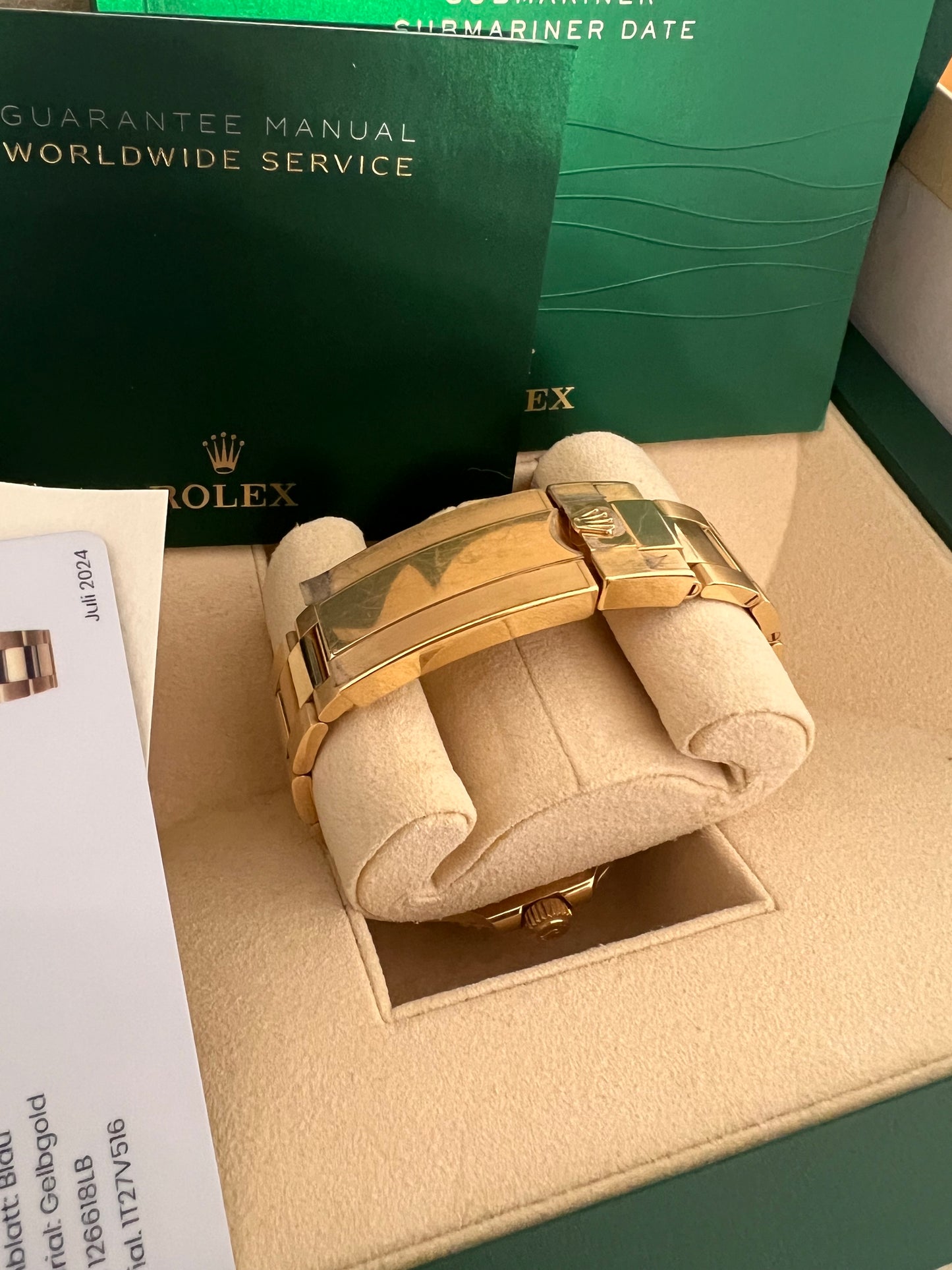 Rolex submariner 126618Lb 2021
