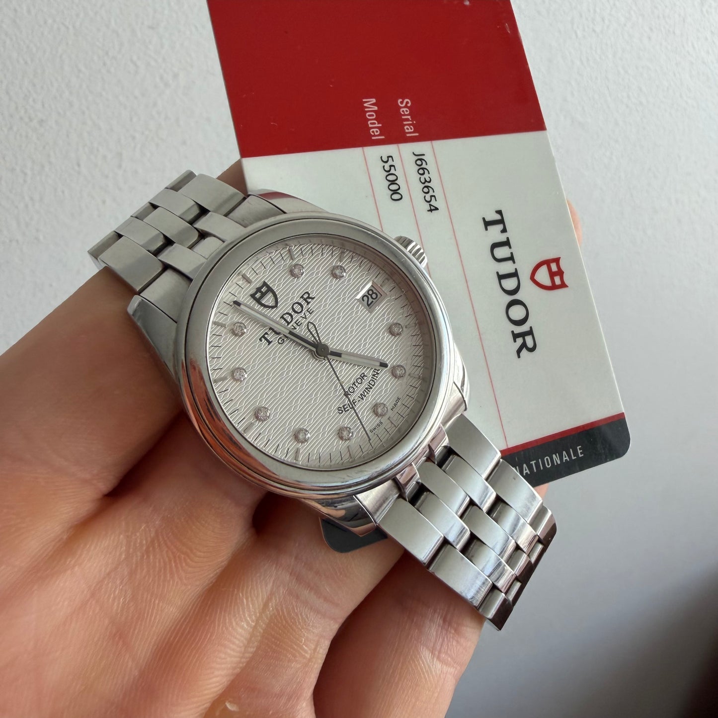 Tudor 55000 day date