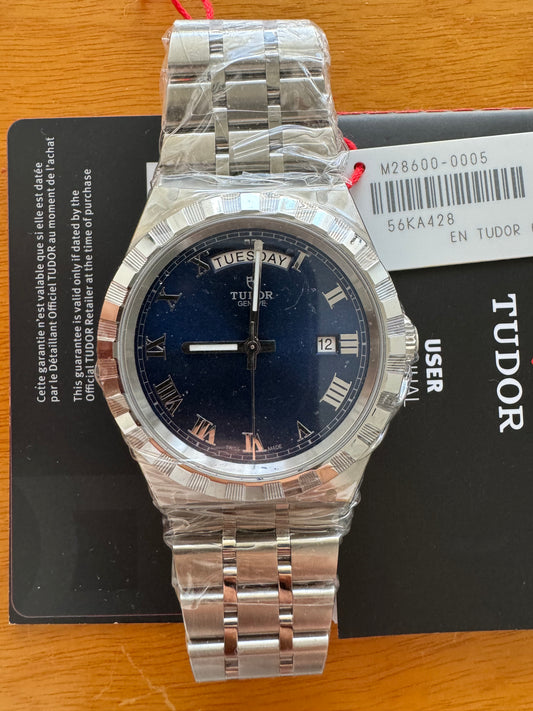 Tudor Royal 28600 41mm full set blu dial