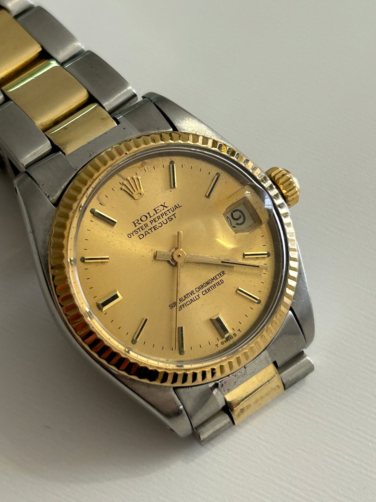 Rolex Datejust 31 mm plastica
