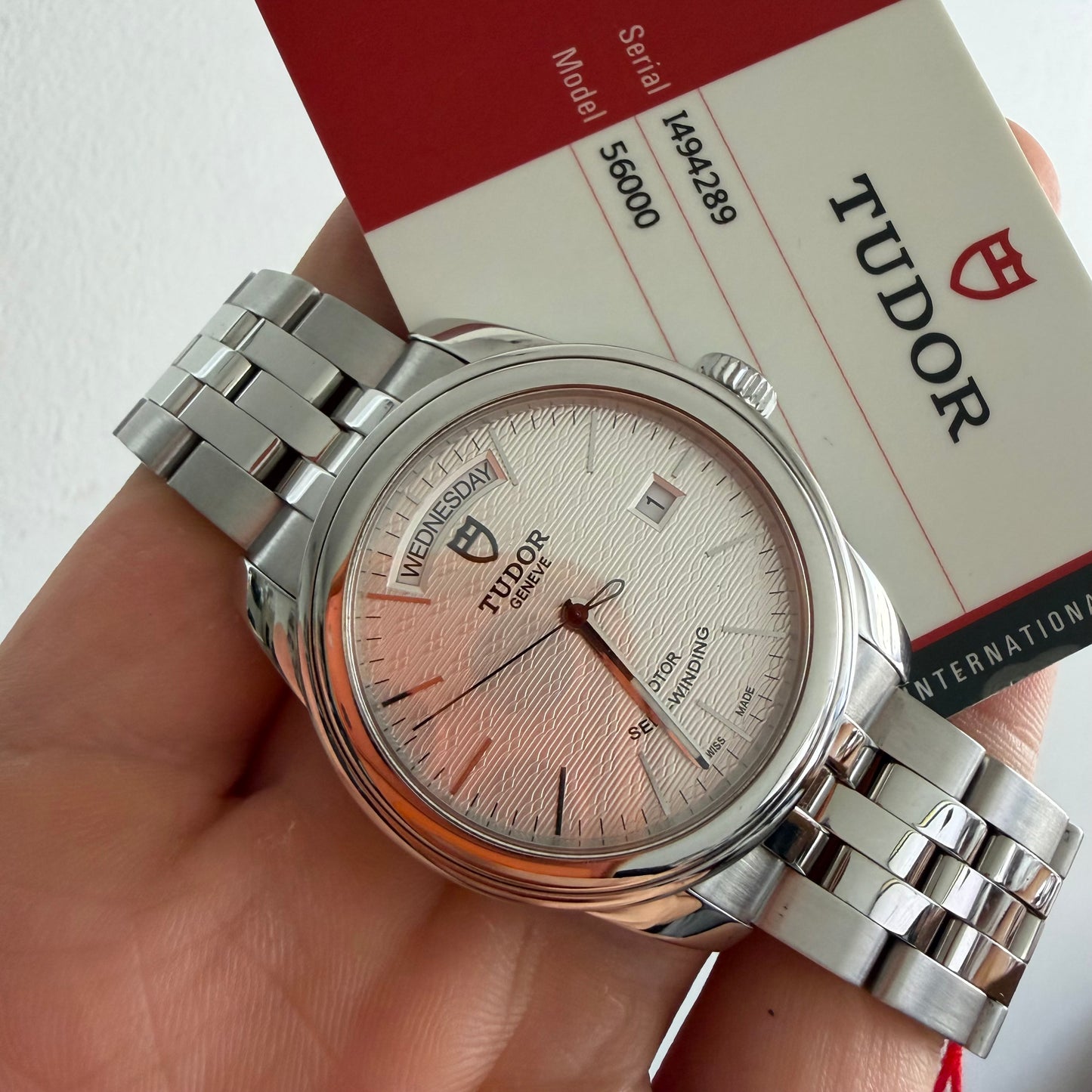 Tudor 56000 day date