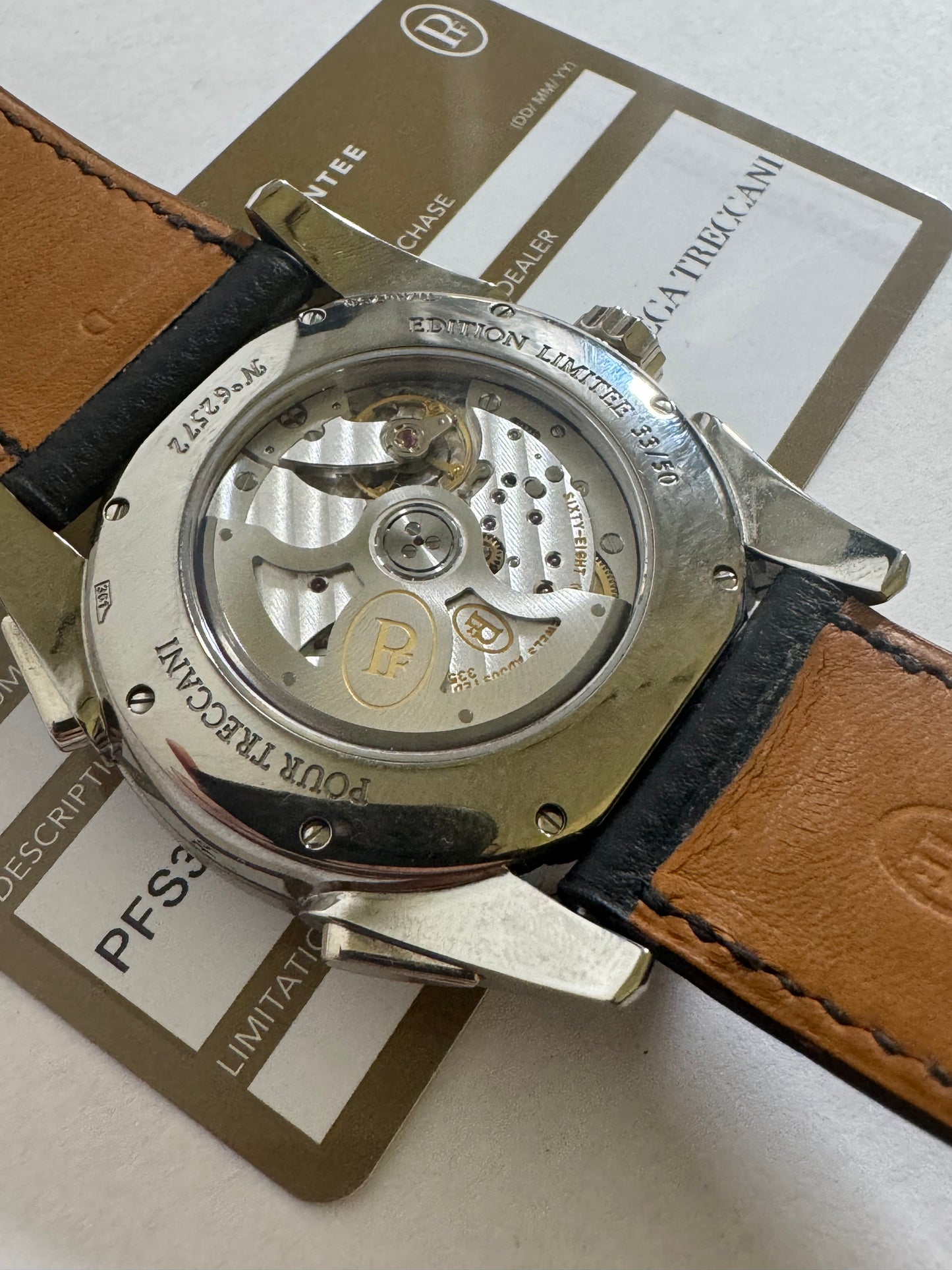 Parmigiani chrono edition tre cani PFS329