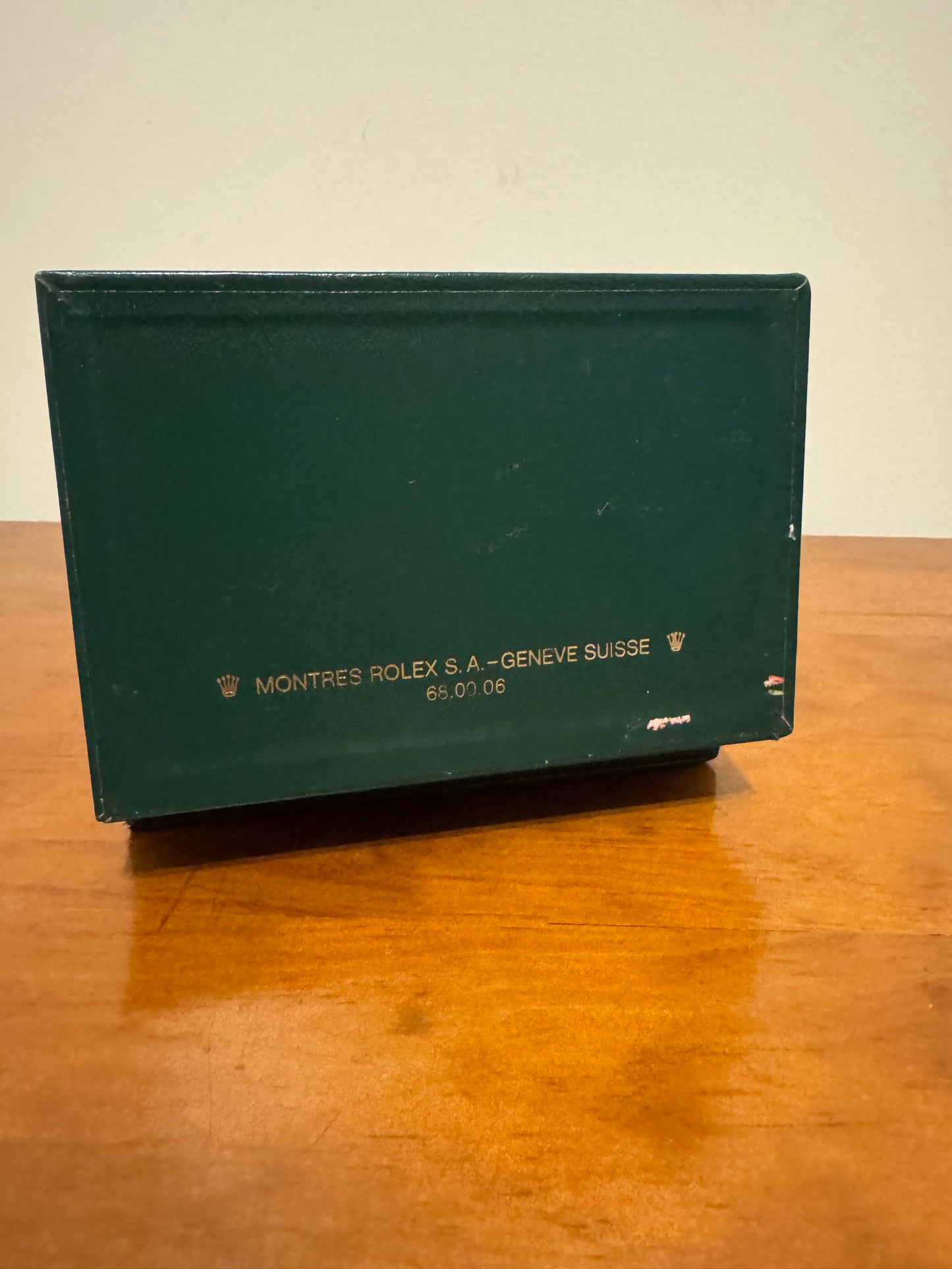 Rolex vintage box