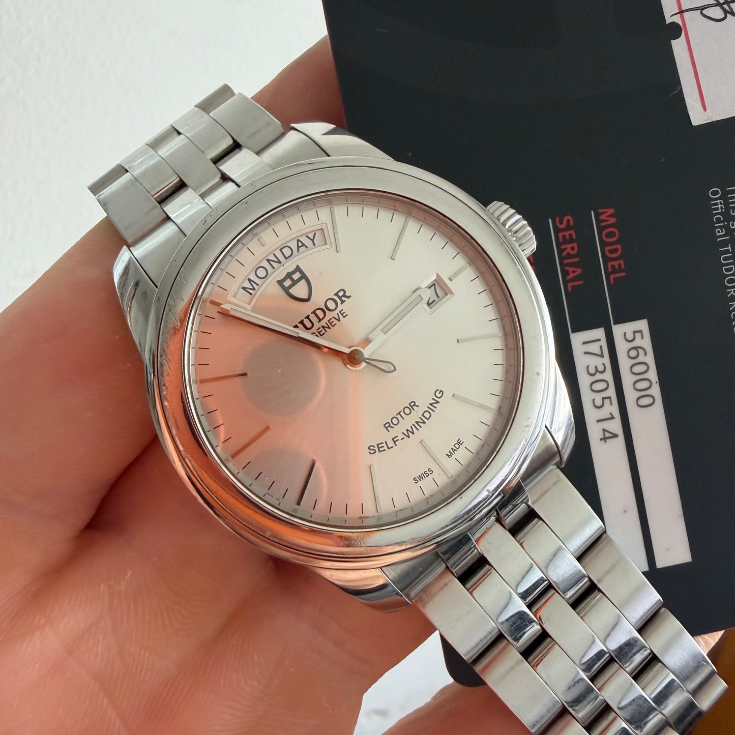 Tudor 56000 day date