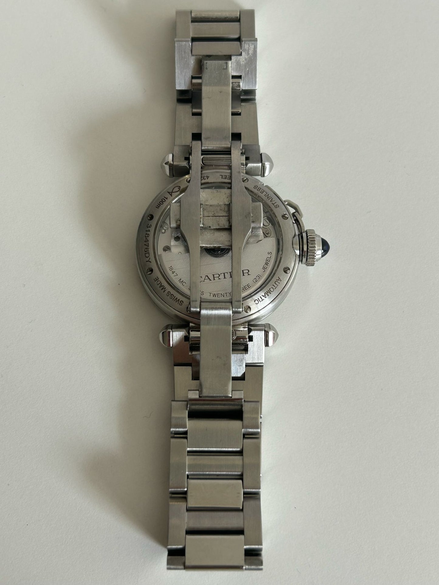 Cartier pasha 4327 full set double bracelet