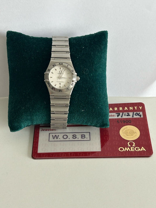 Omega Constellation lady Mop dial