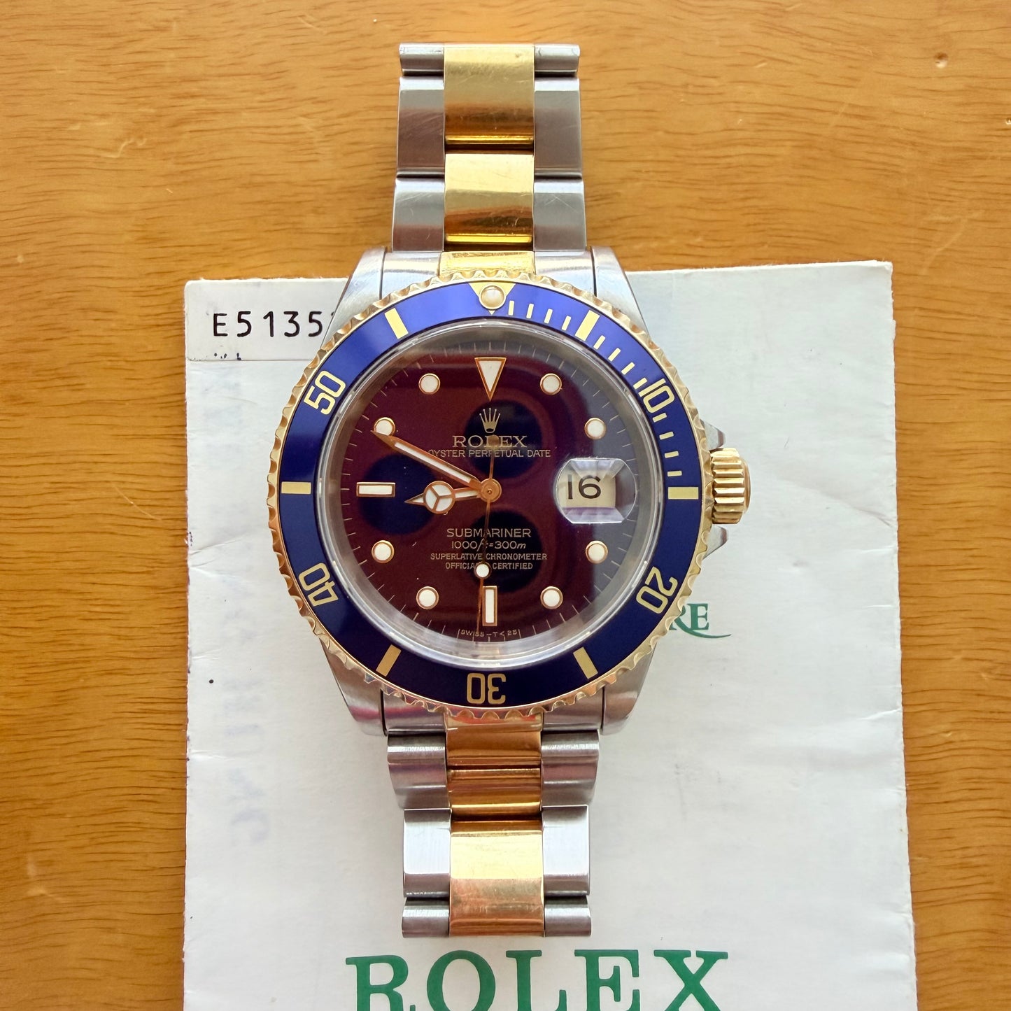 Rolex submariner 16613