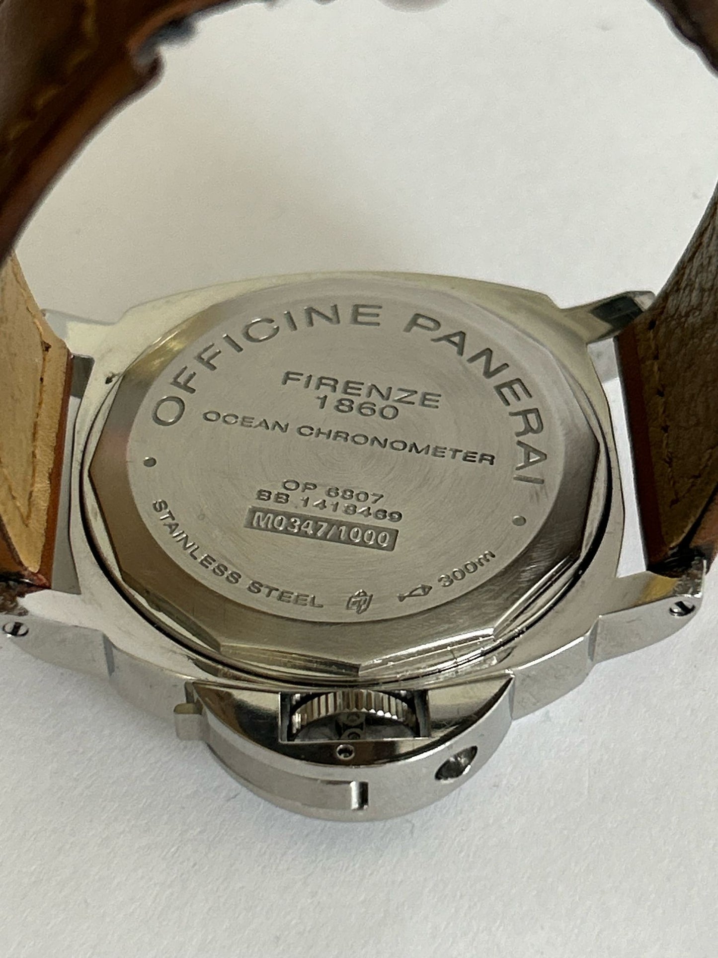 Panerai luminor gmt pam00029 tuxedo dial tritium