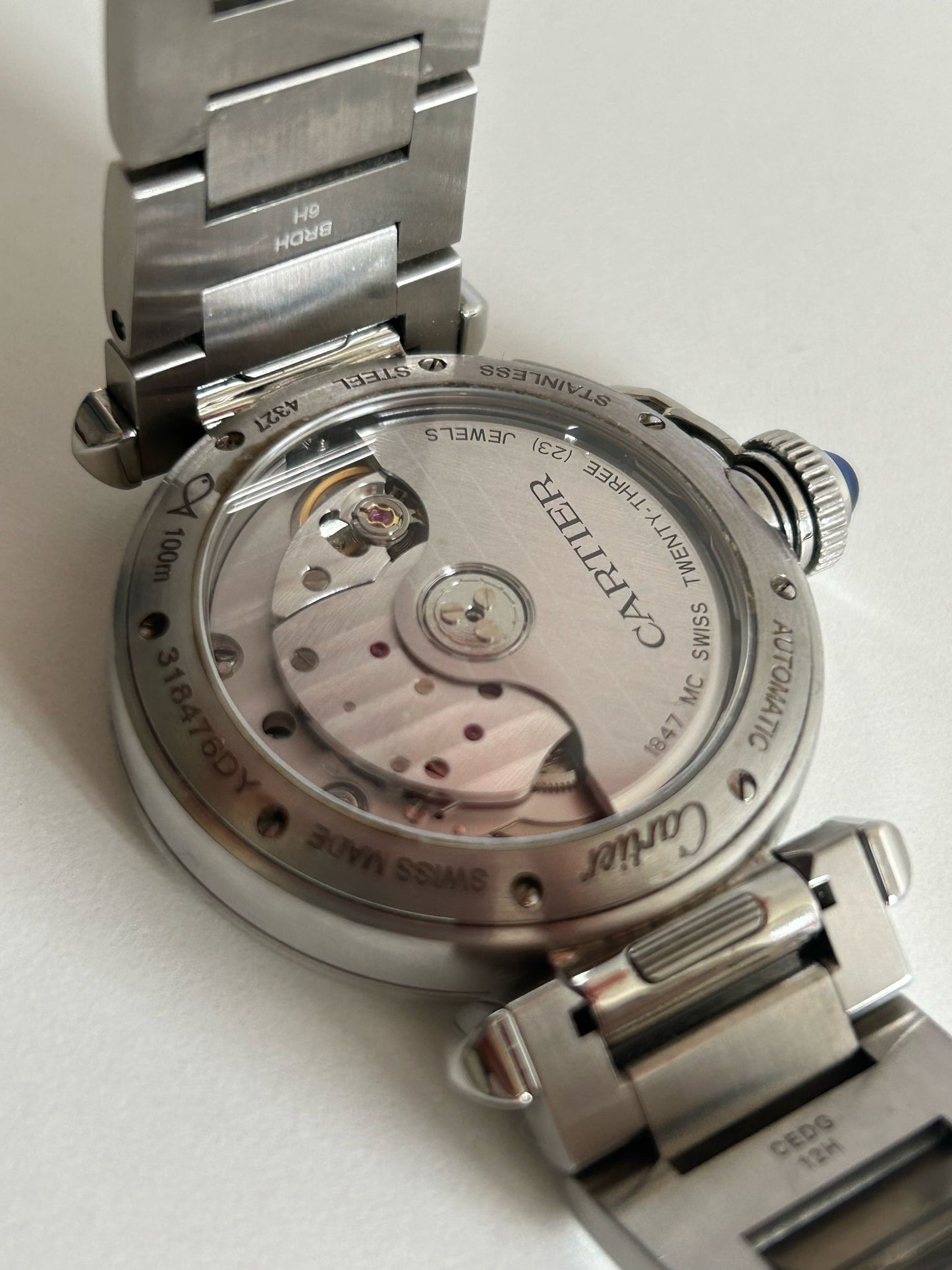 Cartier pasha 4327 full set double bracelet