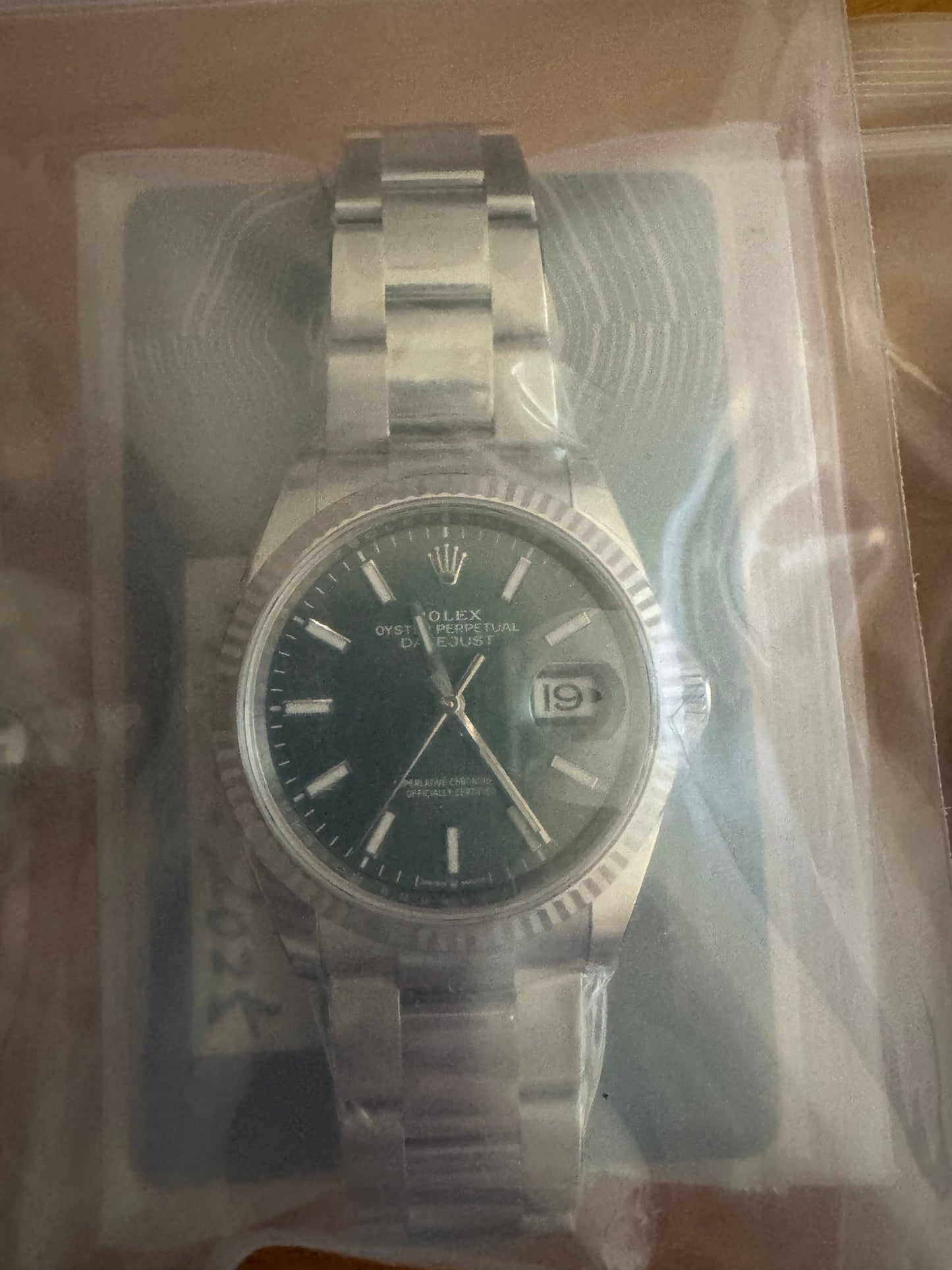 Rolex datejust 126234 green