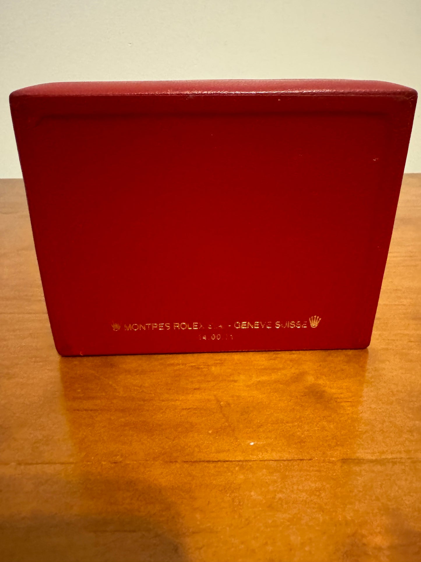 Rolex box red lady