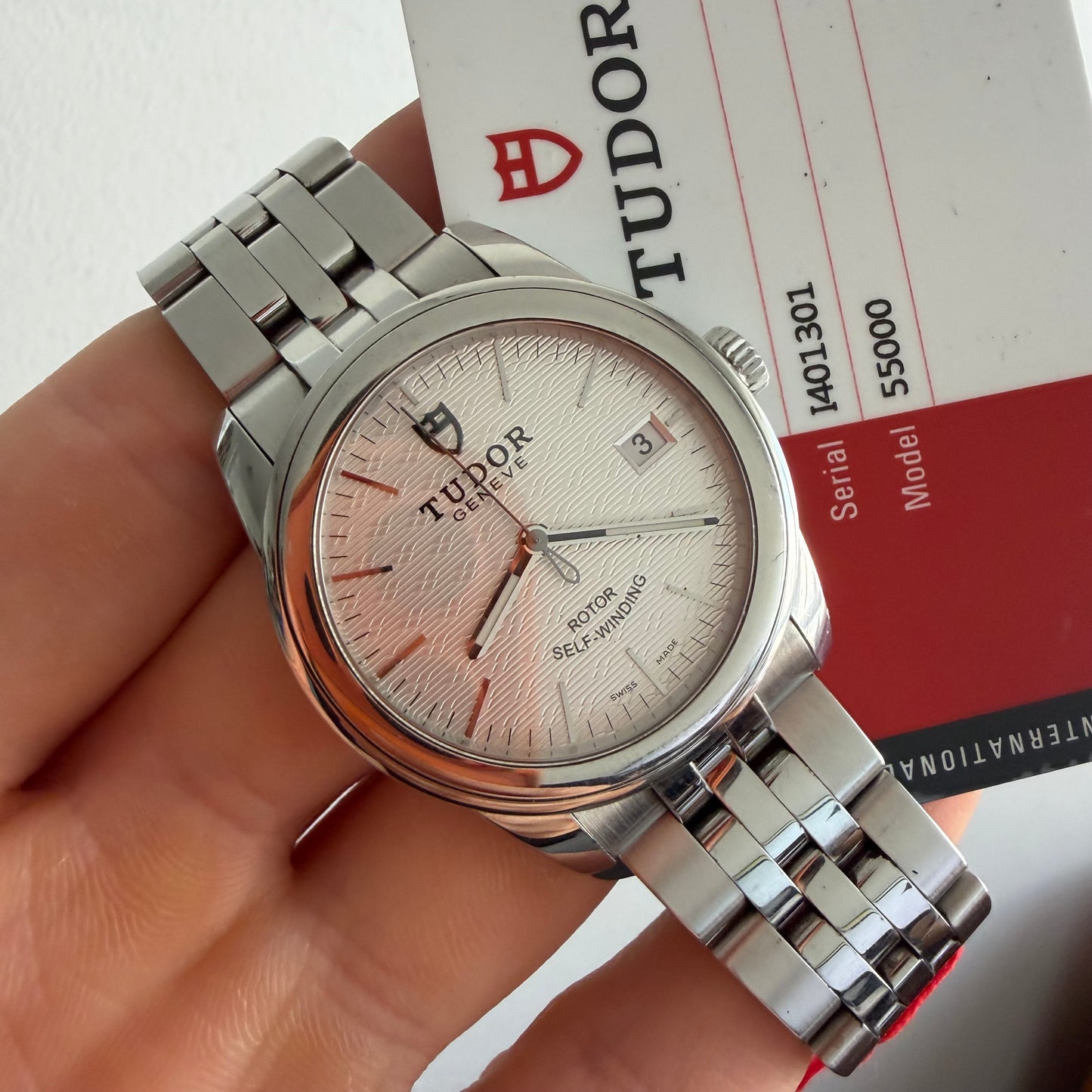 Tudor 55010 day date