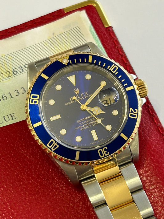 Rolex submariner 16613LB anno 2004