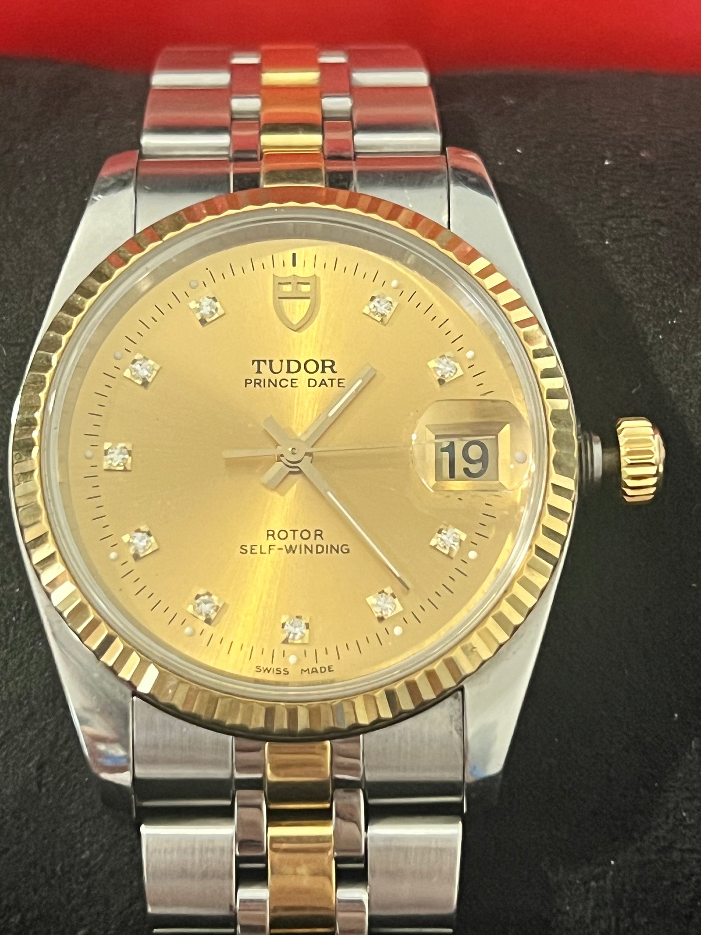 Tudor Prince Day Date Diamond