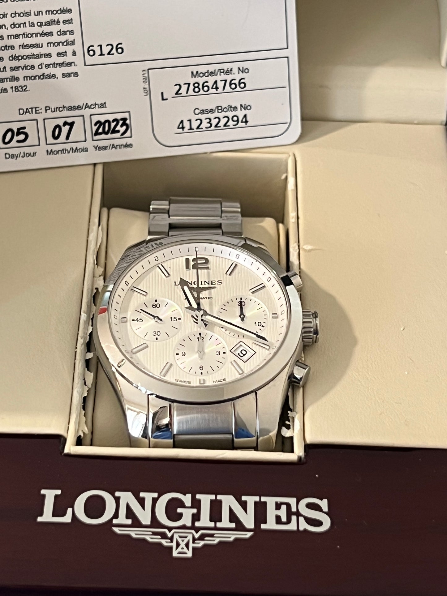 Longines Conquest Chrono