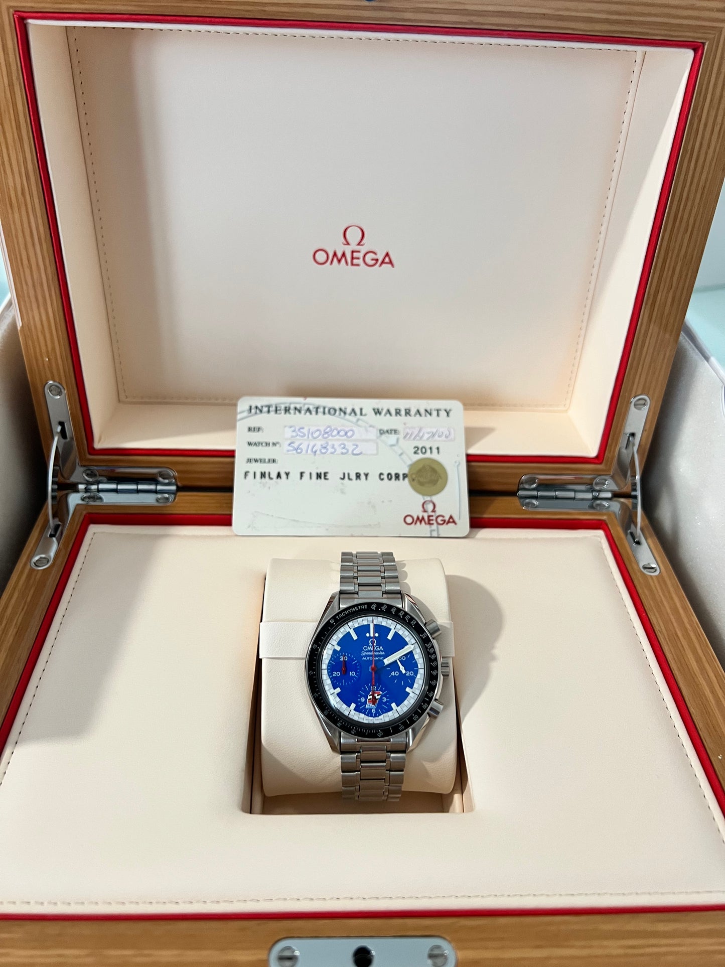 Omega Speedmaster Racing