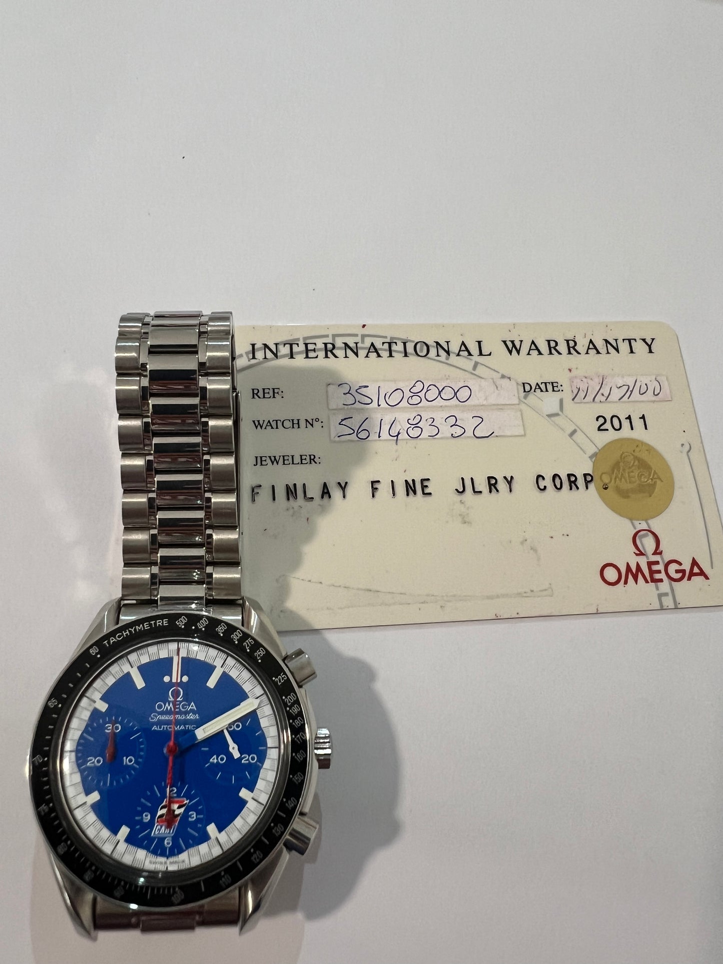 Omega Speedmaster Racing
