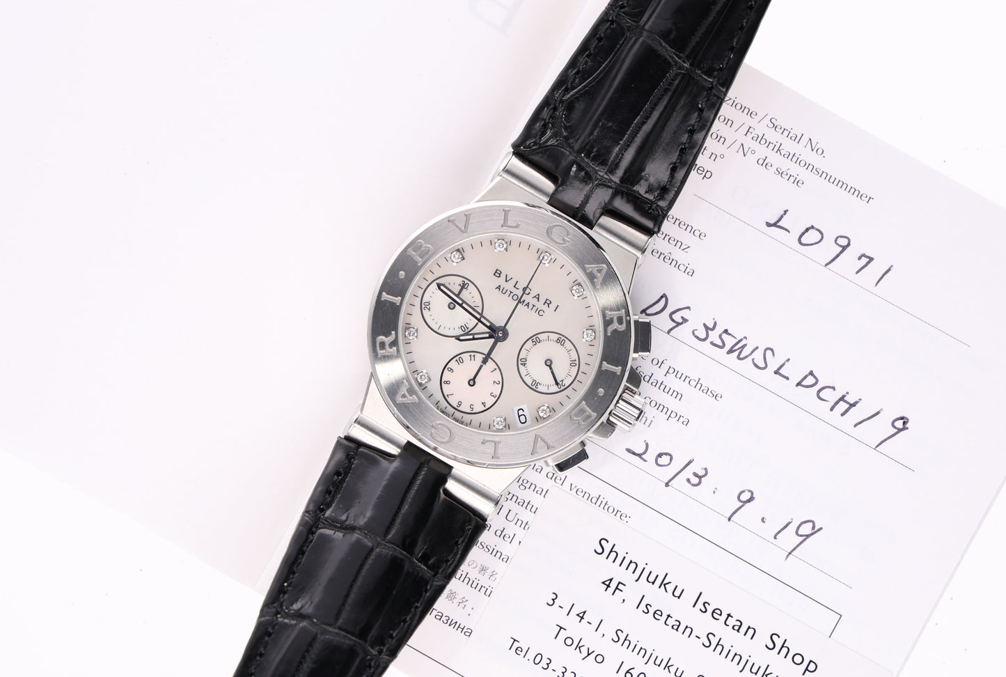 Bvlgari Diagono DG 35 WSL