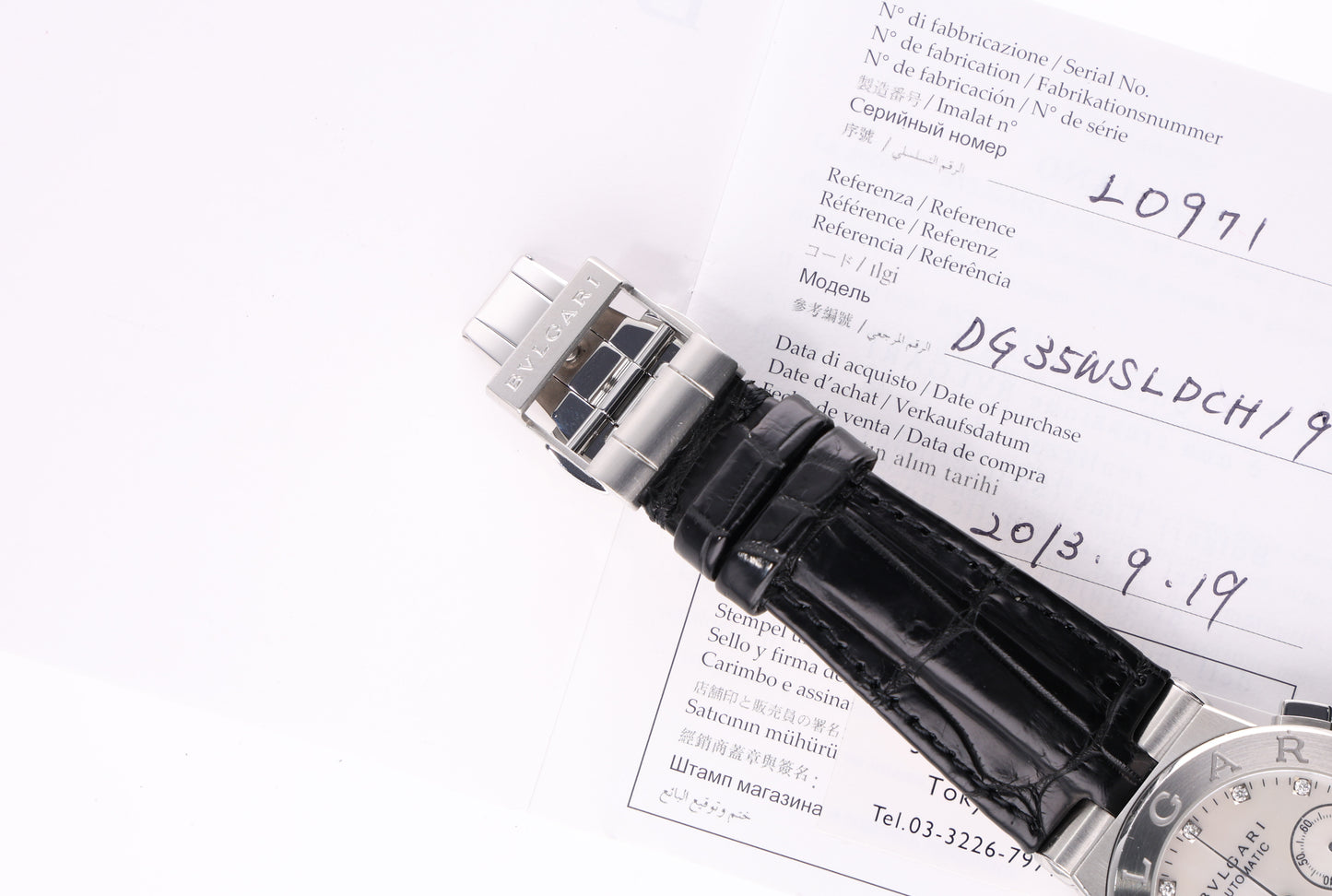 Bvlgari Diagono DG 35 WSL
