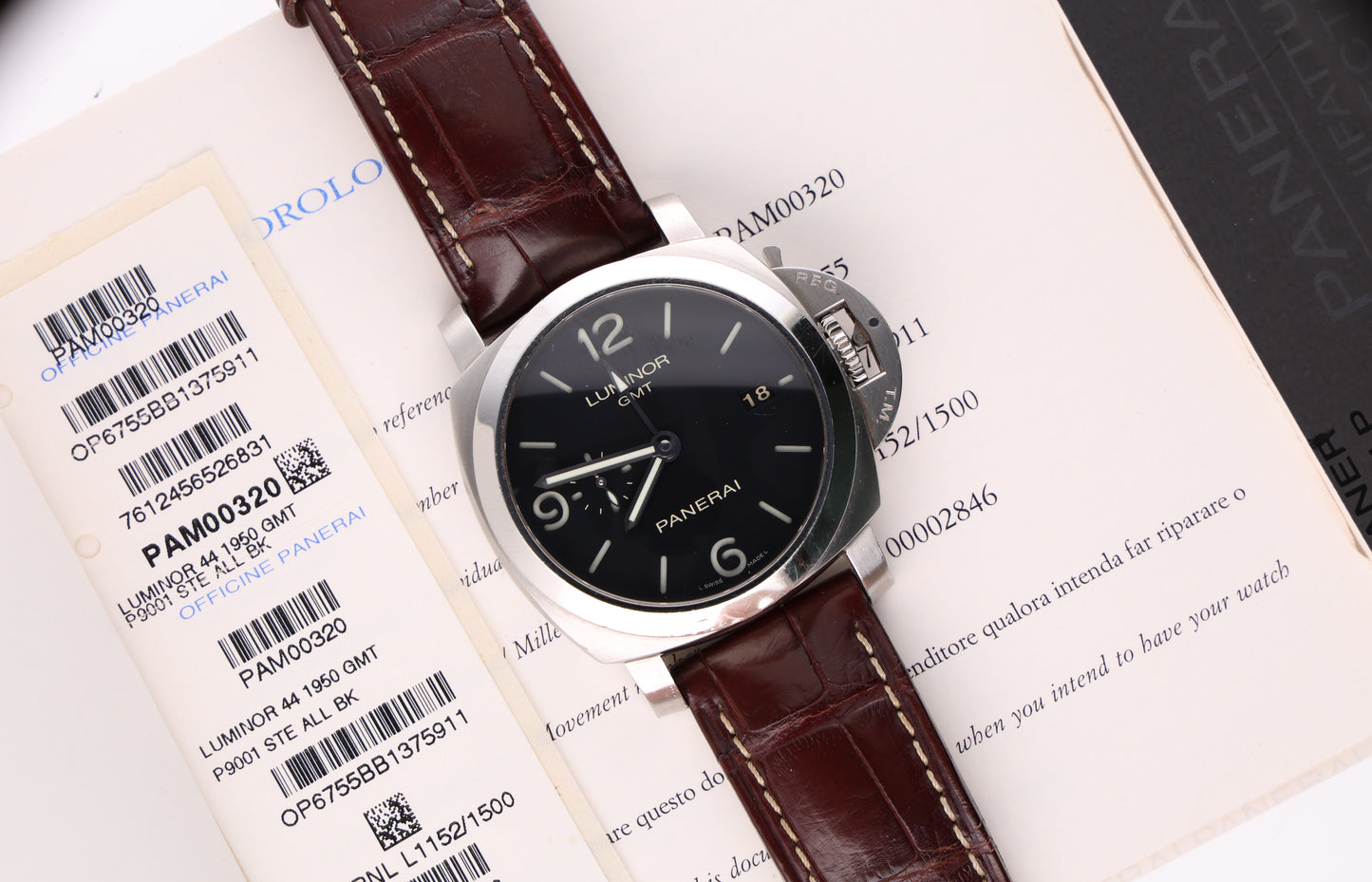 Panerai Lumino GMT Pam00320