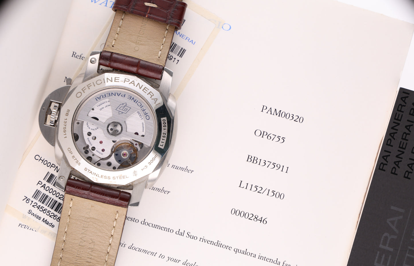 Panerai Lumino GMT Pam00320