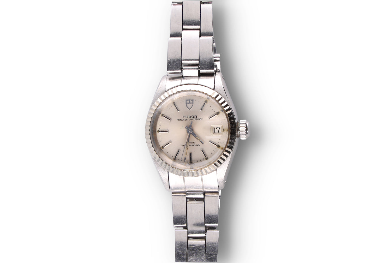 Lady Tudor 28mm steel Gold Bazel