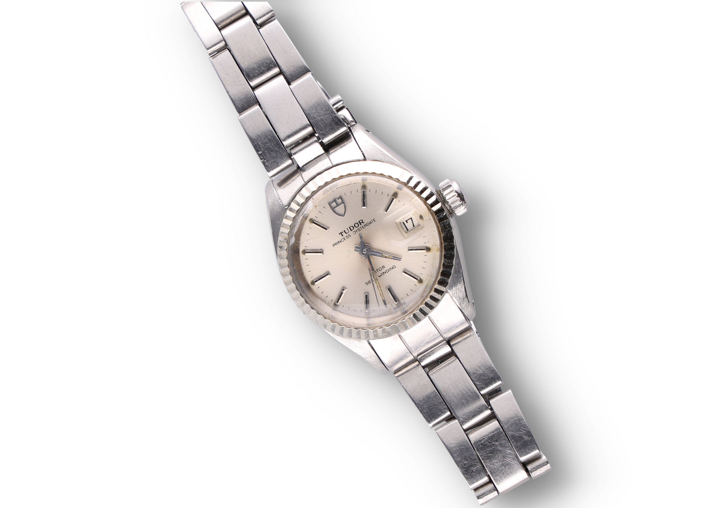 Lady Tudor 28mm steel Gold Bazel